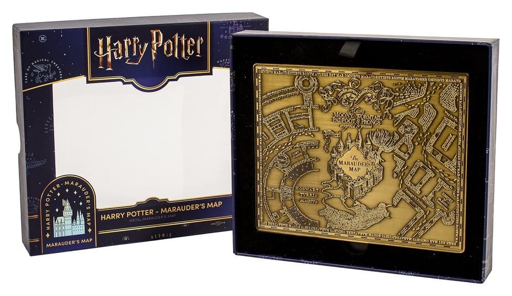 Harry Potter Replica Marauder's Map Metalen kaart 15 cm