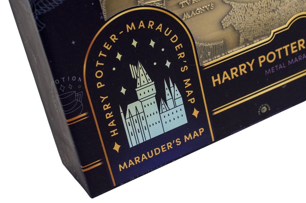 Harry Potter Replica Marauder's Map Metalen kaart 15 cm
