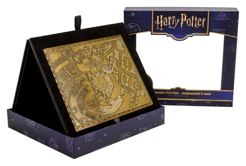 Harry Potter Replica Marauder's Map Metalen kaart 15 cm
