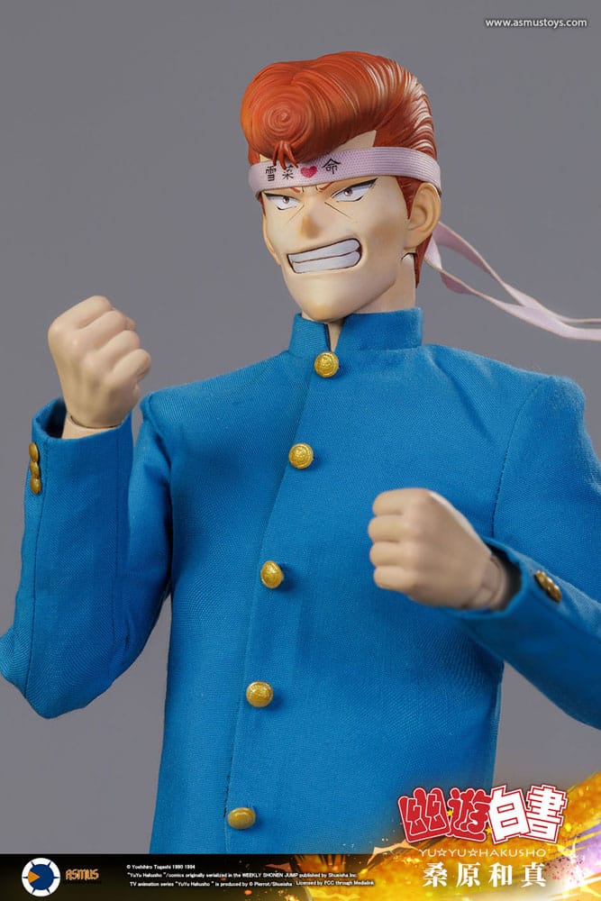 Yu yu hakusho actie figuur 1/6 kazuma kuwabara (luxe versie) 30 cm