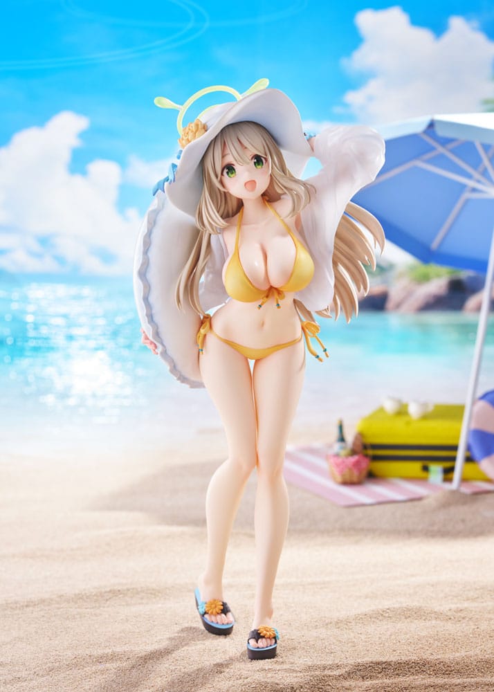 Blauw Archief PVC-beeld 1/7 Nonomi Badpak Ver. 27 cm