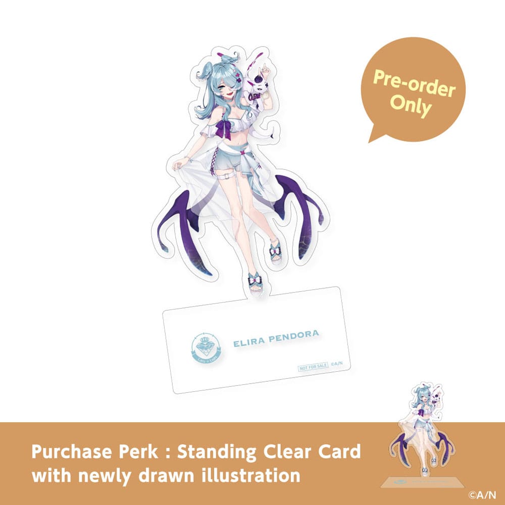 Nijisanji PVC-beeld 1/7 Elira Pendora met PIKL Summer Ver. 27 cm