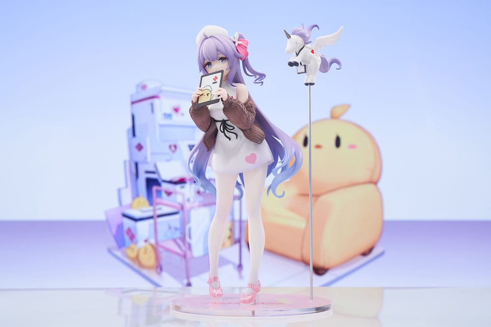 Azur Lane Limepie -serie PVC -standbeeld 1/8 Unicorn Angelic Nurse Ver. 20 cm
