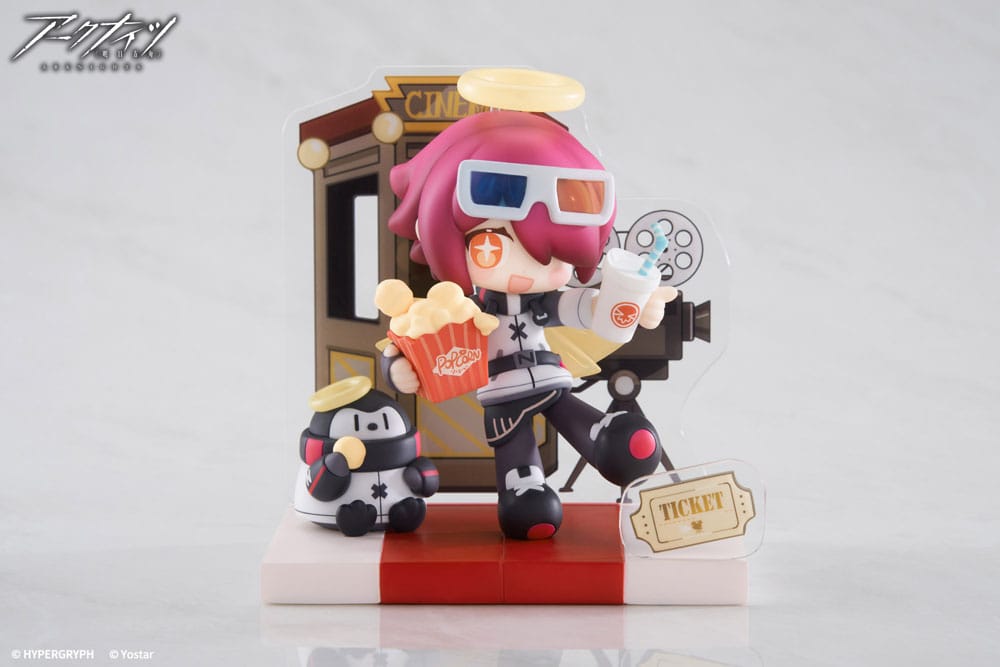 Arknights PVC standbeeld mini -serie zal je het dessert hebben? Exusiai 10 cm