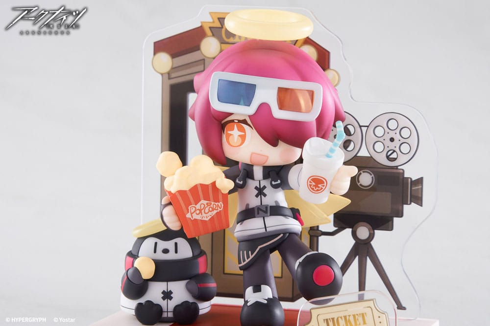 Arknights PVC standbeeld mini -serie zal je het dessert hebben? Exusiai 10 cm