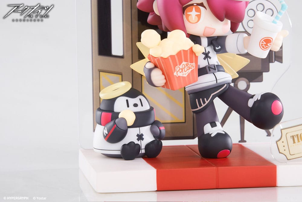 Arknights PVC standbeeld mini -serie zal je het dessert hebben? Exusiai 10 cm