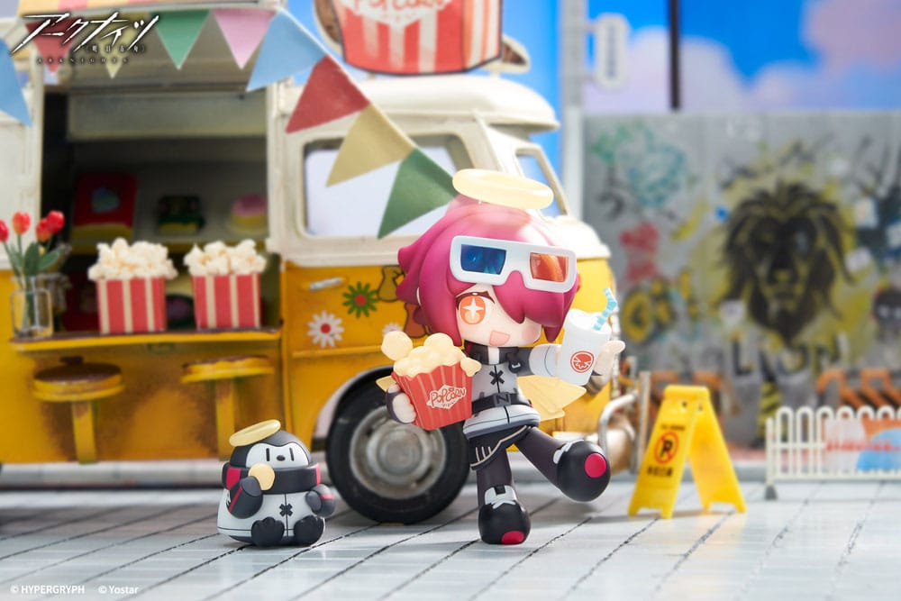 Arknights PVC standbeeld mini -serie zal je het dessert hebben? Exusiai 10 cm