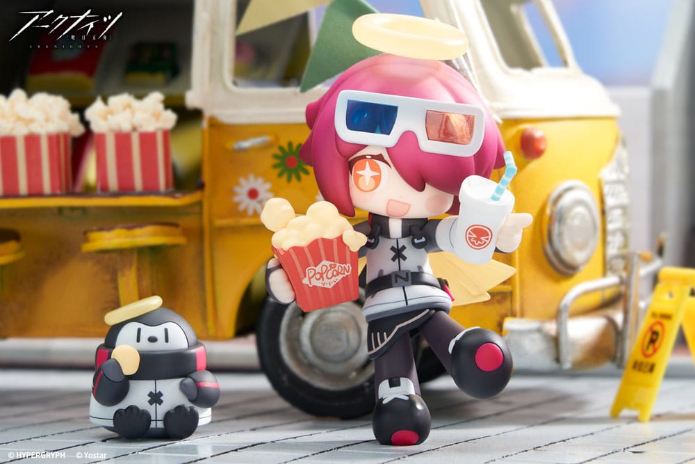 Arknights PVC standbeeld mini -serie zal je het dessert hebben? Exusiai 10 cm