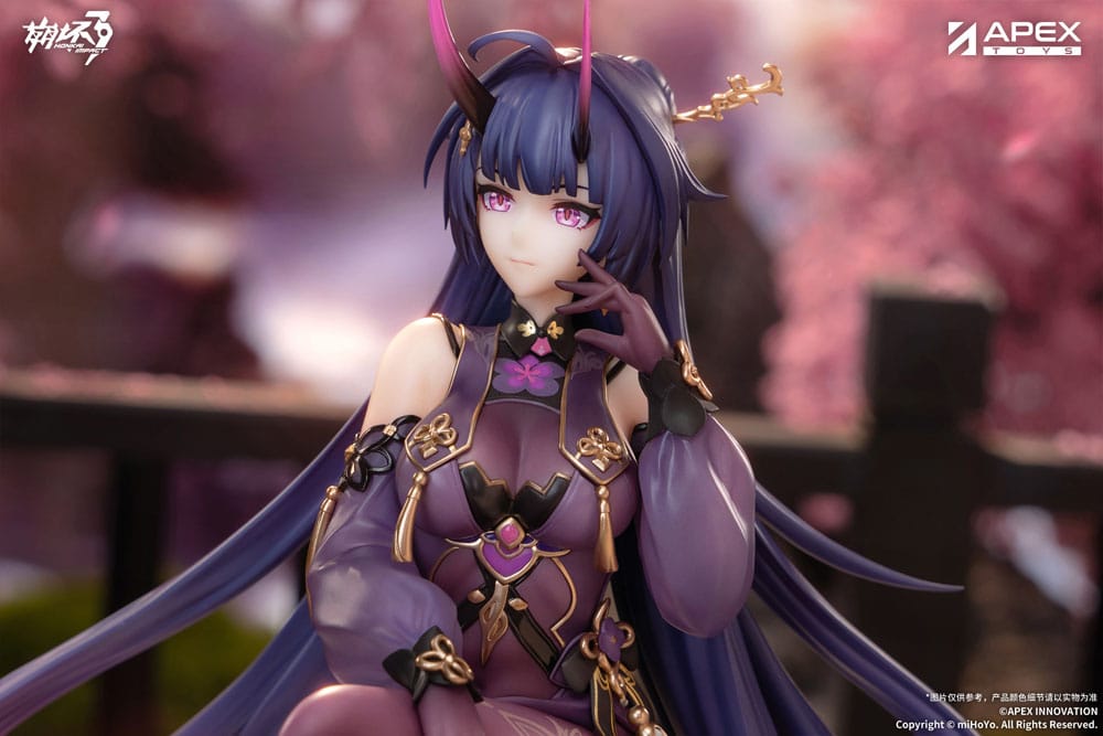 Honkai Impact 3e PVC-standbeeld 1/7 Mei Raiden Herrscher of Thunder Waterige Springtide Ver. 22 cm