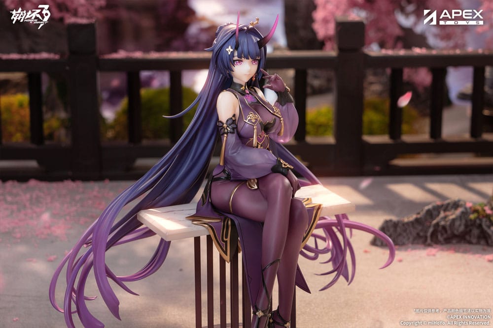 Honkai Impact 3e PVC-standbeeld 1/7 Mei Raiden Herrscher of Thunder Waterige Springtide Ver. 22 cm
