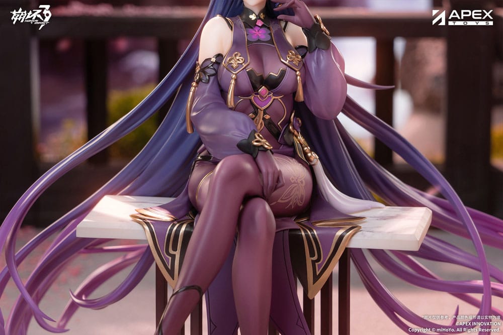 Honkai Impact 3e PVC-standbeeld 1/7 Mei Raiden Herrscher of Thunder Waterige Springtide Ver. 22 cm