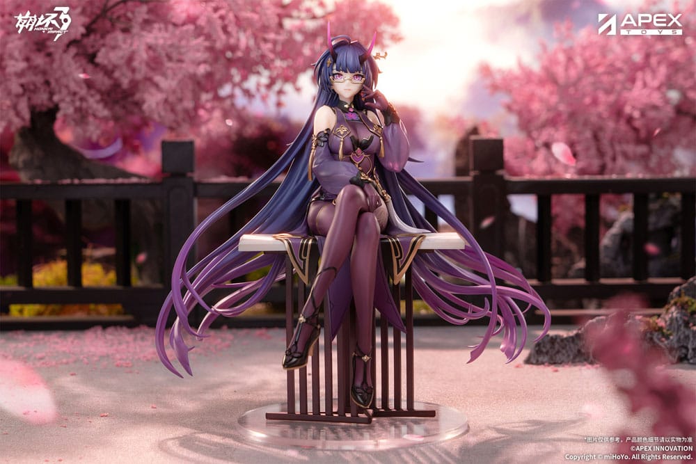 Honkai Impact 3e PVC-standbeeld 1/7 Mei Raiden Herrscher of Thunder Waterige Springtide Ver. 22 cm