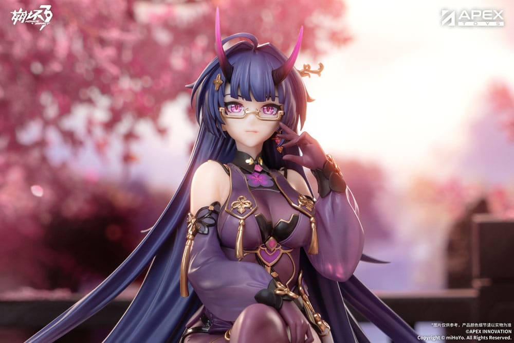 Honkai Impact 3e PVC-standbeeld 1/7 Mei Raiden Herrscher of Thunder Waterige Springtide Ver. 22 cm