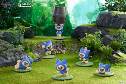 Monster Hunter Rise Trading-figuur 6-pack Felyne Cat
