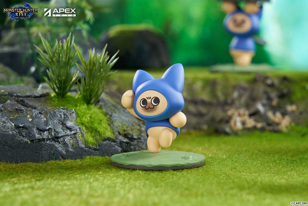Monster Hunter Rise Trading-figuur 6-pack Felyne Cat