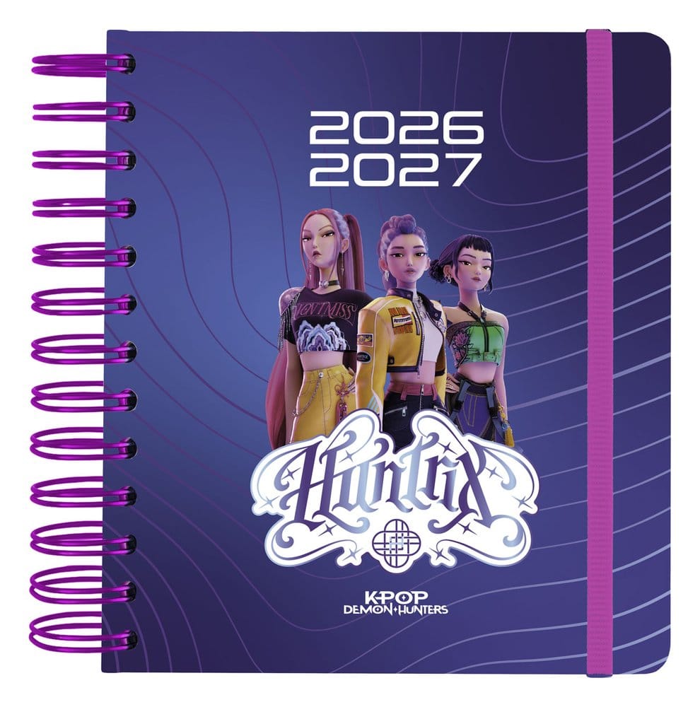 KPop Demon Hunters Schoolagenda dagelijkse planner 2026/2027 A5