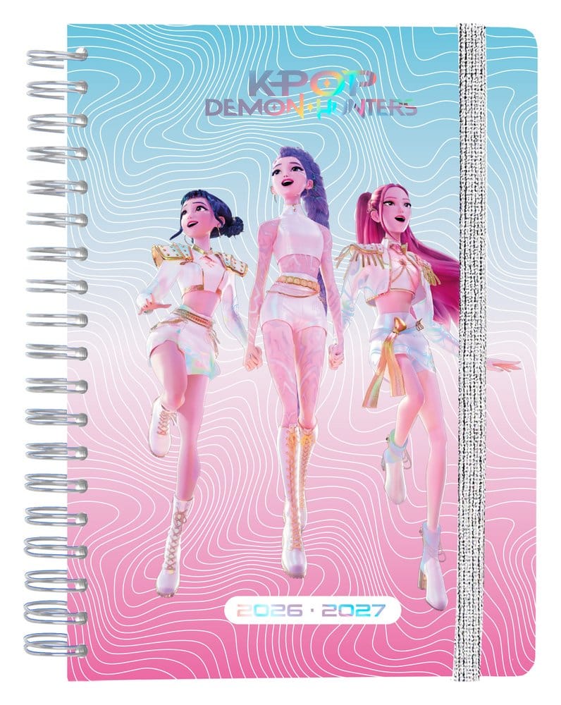 KPop Demon Hunters School Diary weekplanner 2026/2027 A5