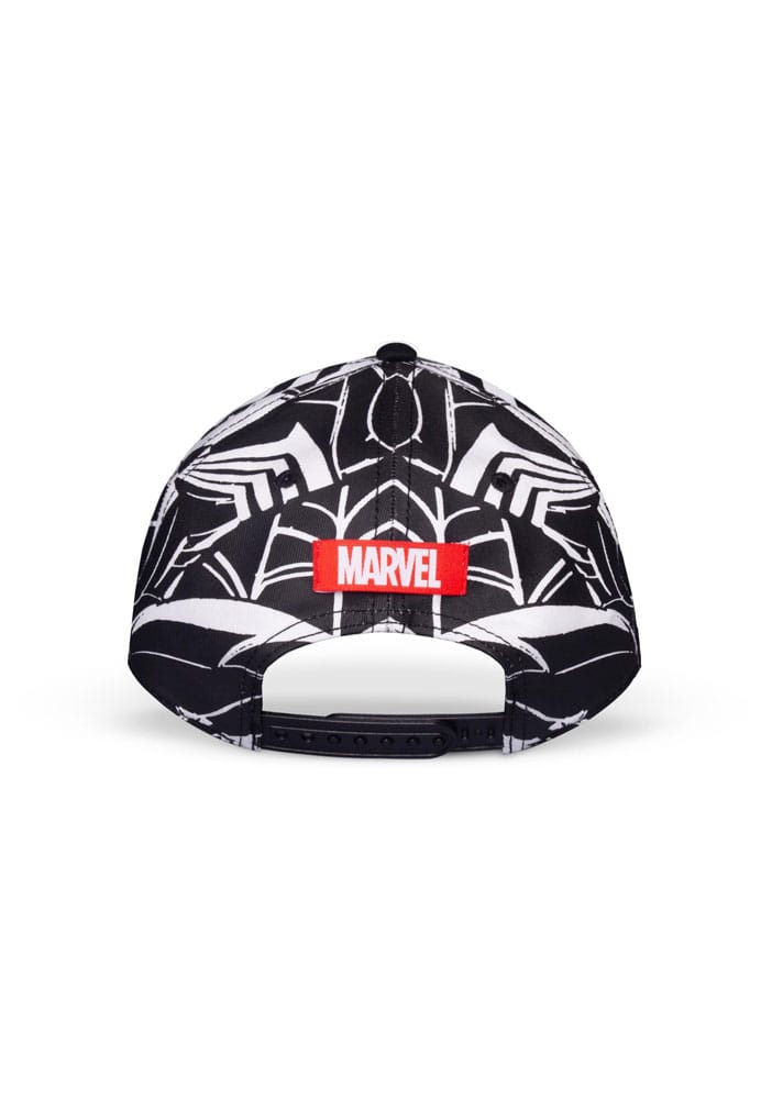 Spider-Man honkbal zwart-wit all-over print