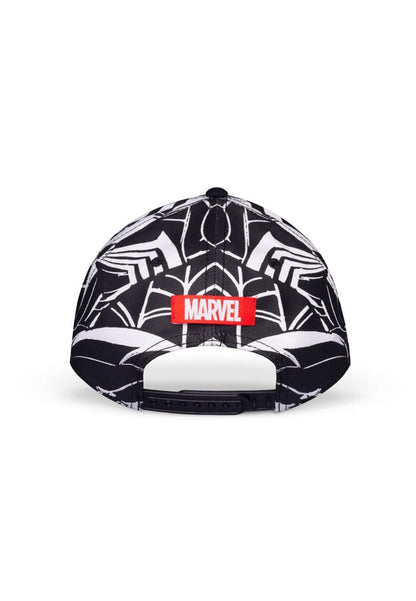 Spider-Man honkbal zwart-wit all-over print