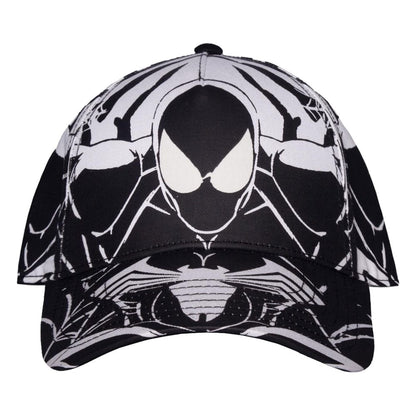 Spider-Man honkbal zwart-wit all-over print