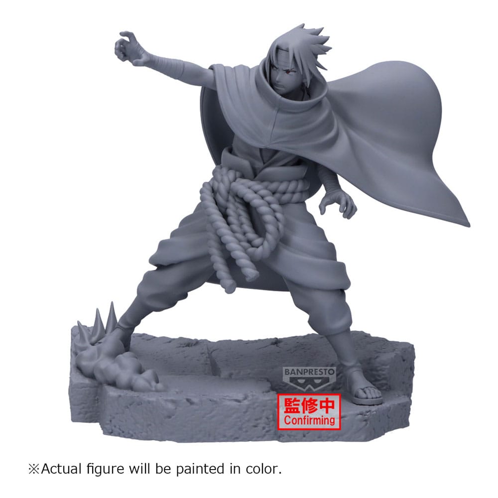 Naruto Shippuden Combinatiegevecht PVC Beeld Sasuke Uchiha 15 cm