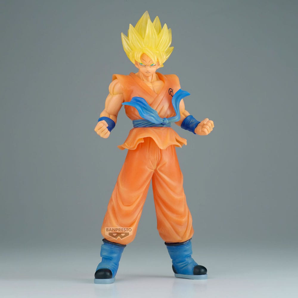 Dragon Ball Super Clearise PVC Beeld Son Goku & Vegeta Versie A: Son Goku 23 cm