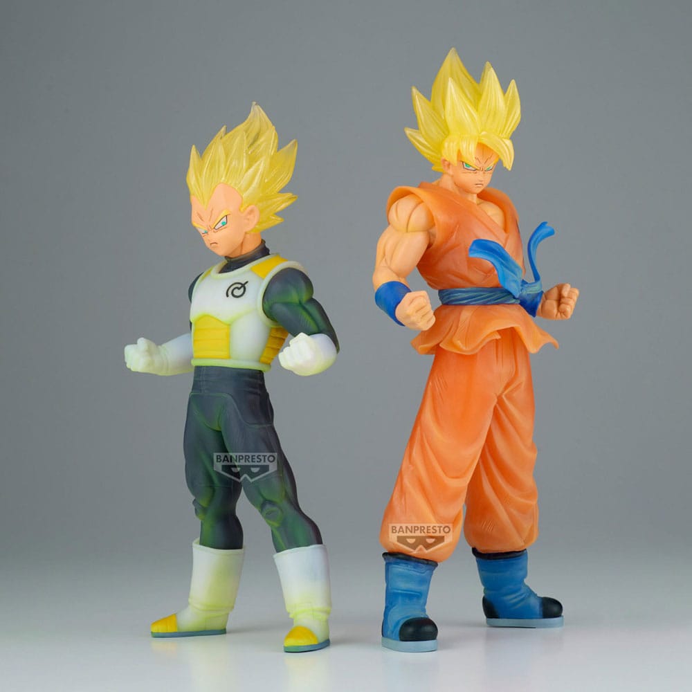 Dragon Ball Super Clearise PVC Beeld Son Goku & Vegeta Versie A: Son Goku 23 cm
