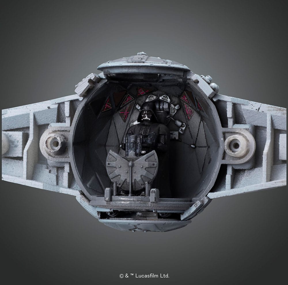 Star Wars Model Kit 1/72 Tie geavanceerd x1 10 cm