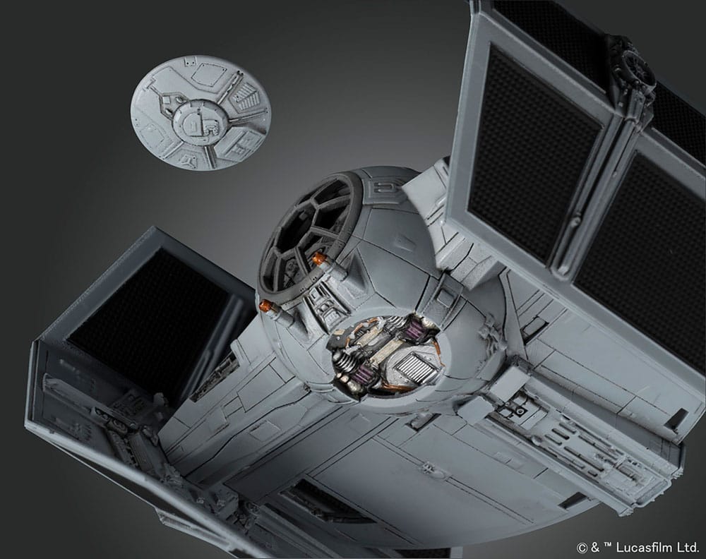 Star Wars Model Kit 1/72 Tie geavanceerd x1 10 cm