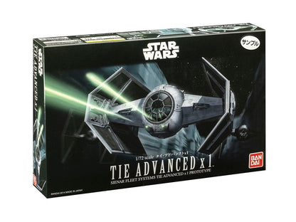 Star Wars Model Kit 1/72 Tie geavanceerd x1 10 cm