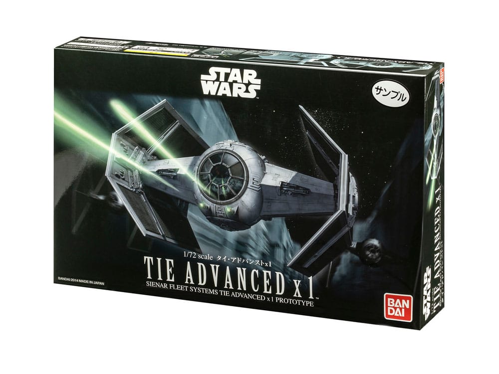 Star Wars Model Kit 1/72 Tie geavanceerd x1 10 cm