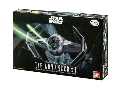 Star Wars Model Kit 1/72 Tie geavanceerd x1 10 cm