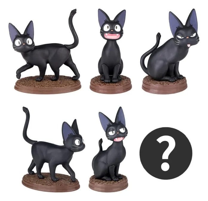 Kiki's Delivery Service Minifiguren Collectie Jiji 5 cm Blind Box Assortiment (6)