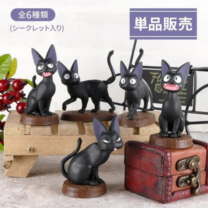Kiki's Delivery Service Minifiguren Collectie Jiji 5 cm Blind Box Assortiment (6)