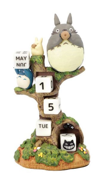 Mijn buurman totoro standbeeld driewieler diorama / kalender 11 cm