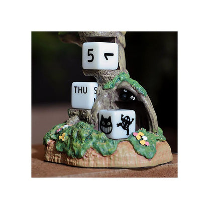 Mijn buurman totoro standbeeld driewieler diorama / kalender 11 cm
