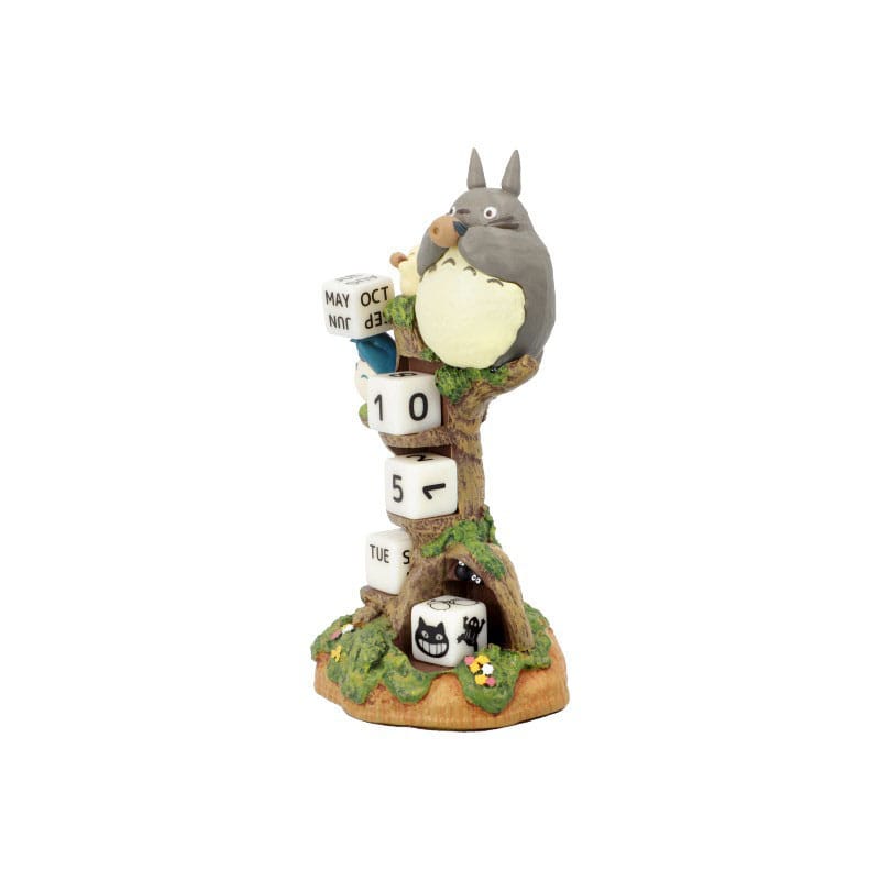 Mijn buurman totoro standbeeld driewieler diorama / kalender 11 cm