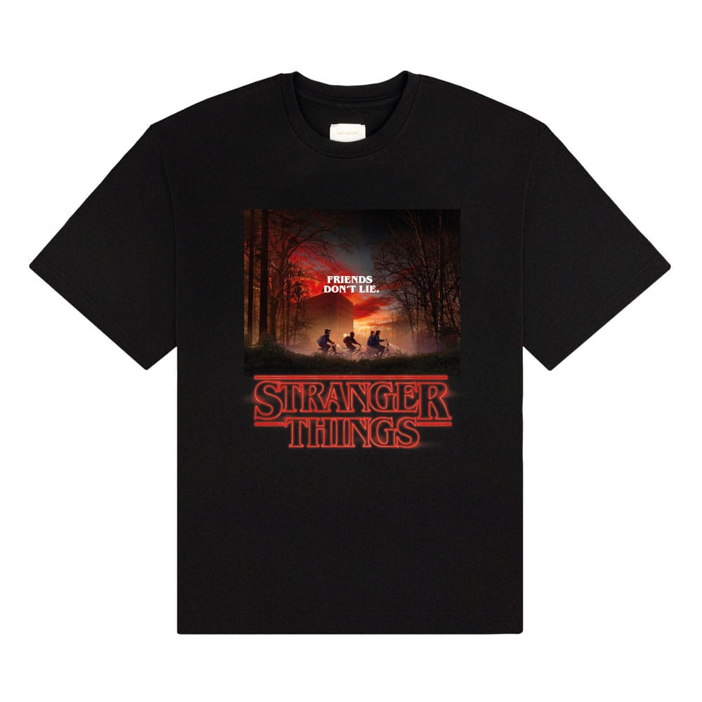 Vreemdere dingen T-shirt Vrienden liegen niet