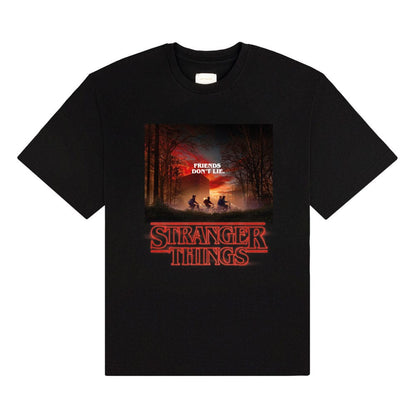 Vreemdere dingen T-shirt Vrienden liegen niet