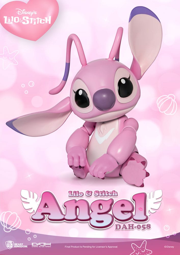 Disney Dynamic 8ction Heroes Action Figuur 1/9 Angel (Lilo & Stitch) 16 cm