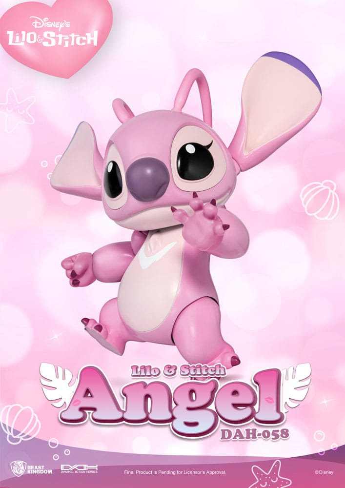Disney Dynamic 8ction Heroes Action Figuur 1/9 Angel (Lilo & Stitch) 16 cm