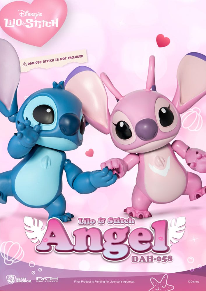 Disney Dynamic 8ction Heroes Action Figuur 1/9 Angel (Lilo & Stitch) 16 cm