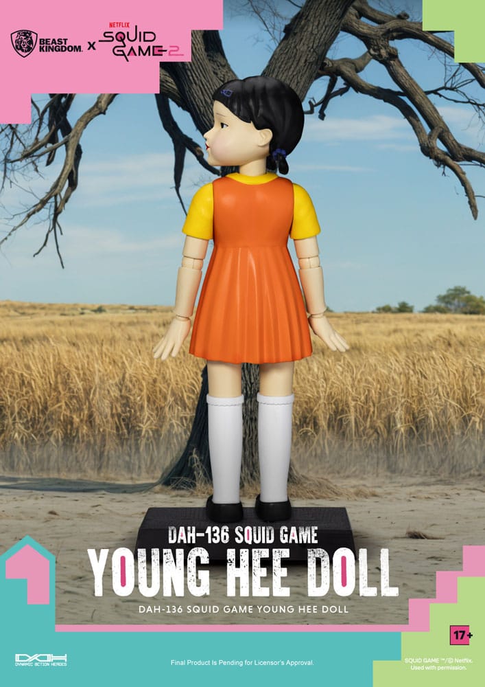 Inktvisspel Actiefiguur met geluid Young Hee Pop 30 cm