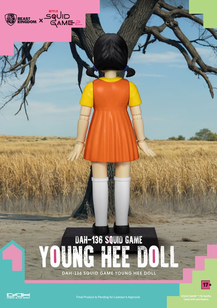 Inktvisspel Actiefiguur met geluid Young Hee Pop 30 cm