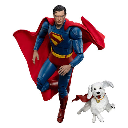 Superman (2025) Actiefiguur Superman & Krypto 21 cm