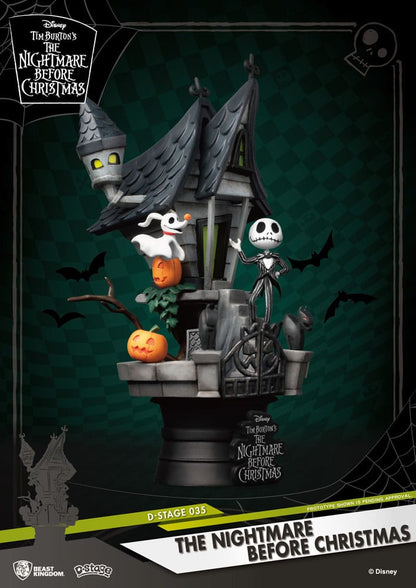 Nightmare Before Christmas D-Stage PVC Diorama Jack's Haunted House 15 cm