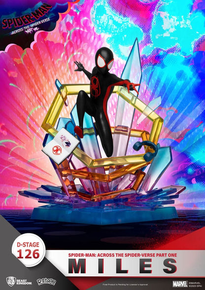Marvel D-Stage PVC Diorama Spider-Man: Over het Spider-Verse-deel 1-mijl 15 cm