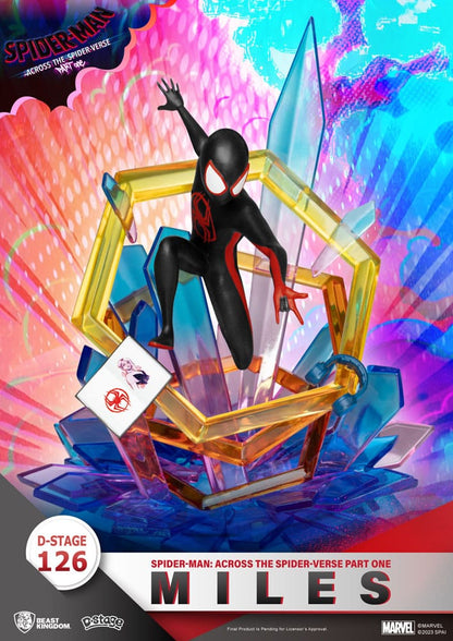Marvel D-Stage PVC Diorama Spider-Man: Over het Spider-Verse-deel 1-mijl 15 cm