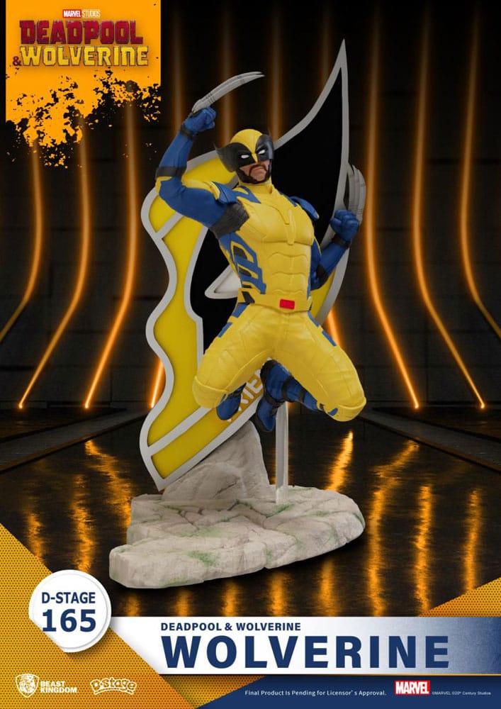 Deadpool 3 D-fase PVC Diorama Wolverine 16 cm
