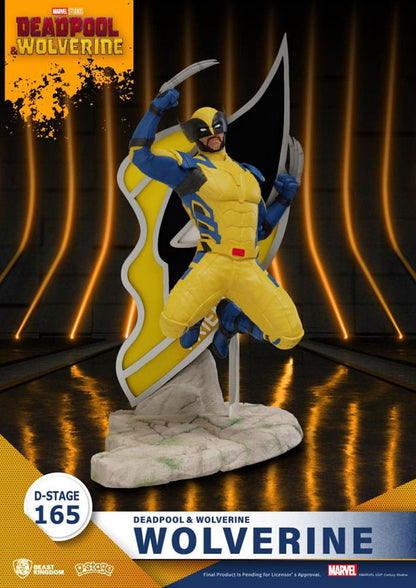 Deadpool 3 D-fase PVC Diorama Wolverine 16 cm